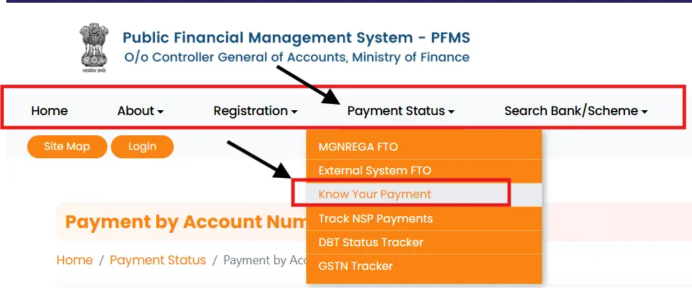 up scholarship Pfms payments status
